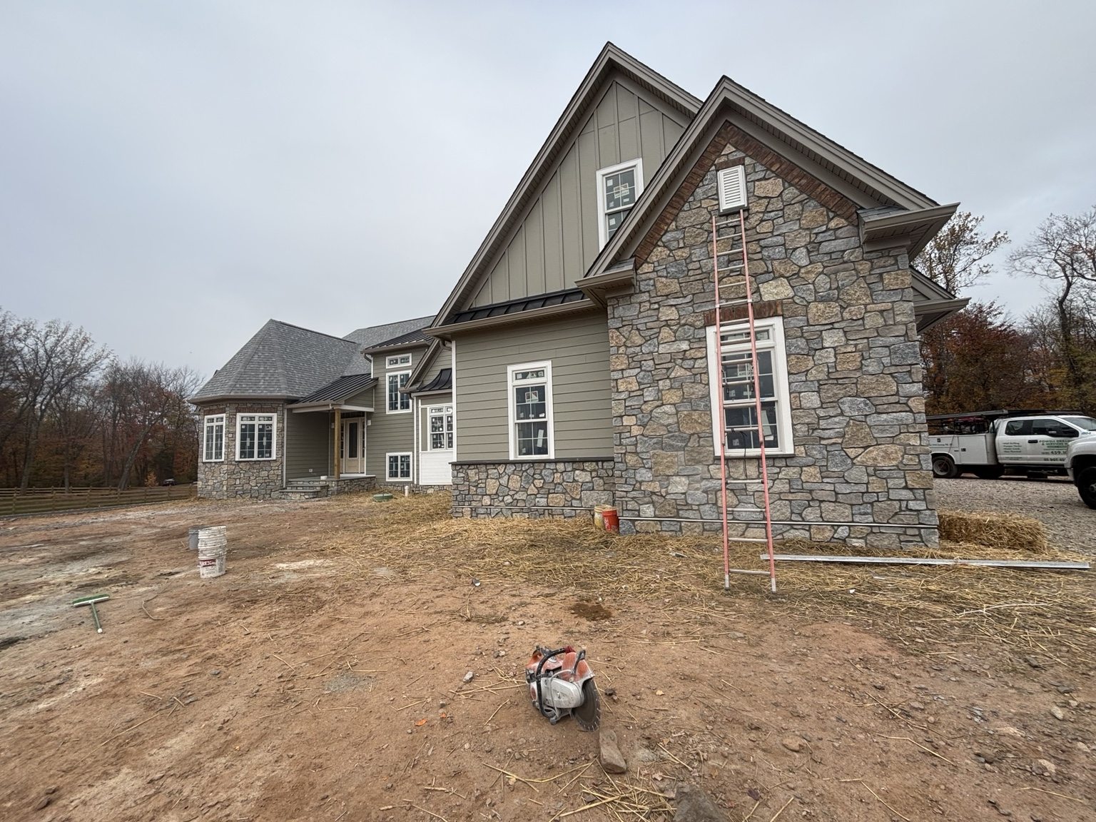 Natural Stone Exterior Installation — Cork County Homes