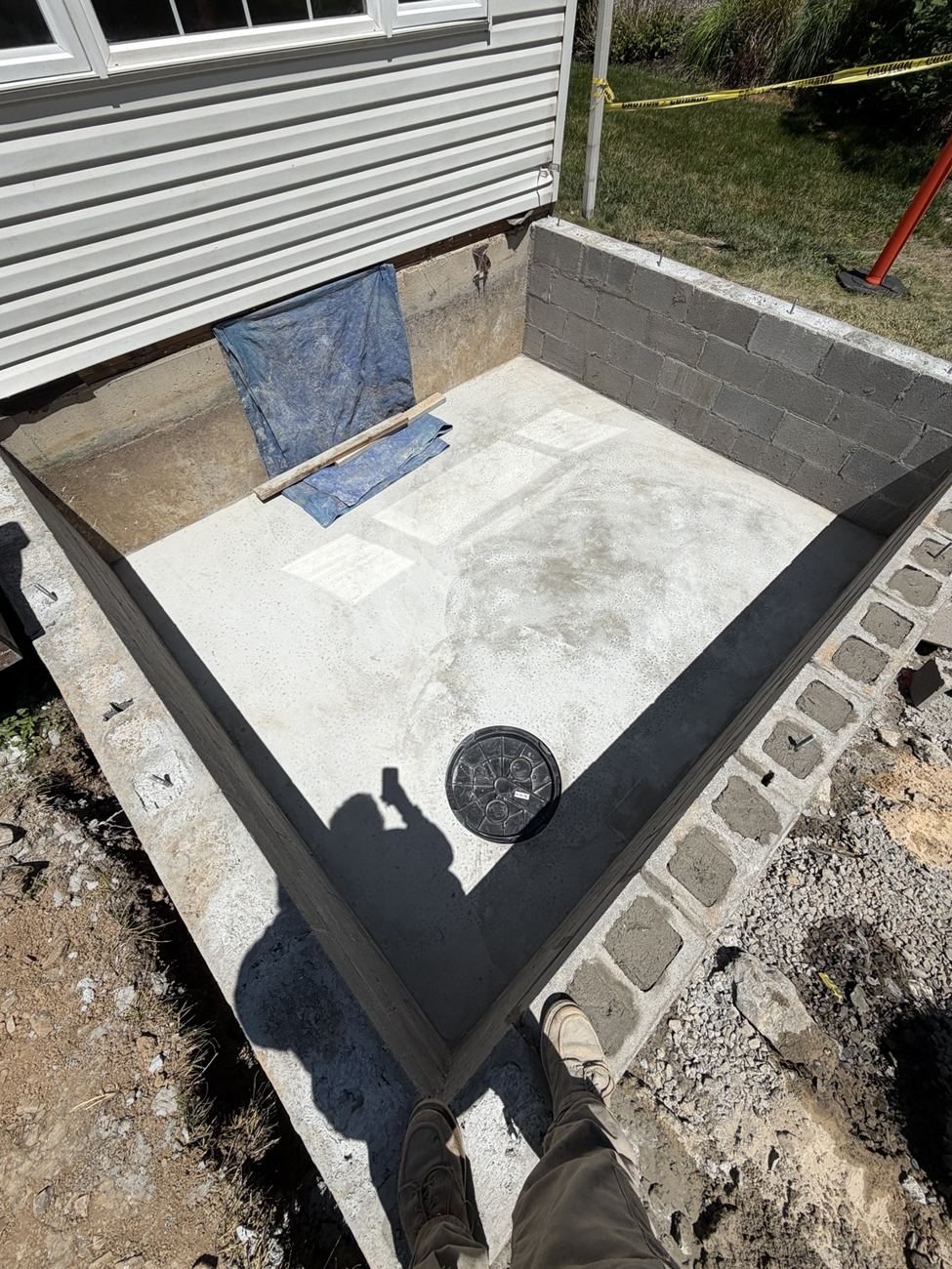Custom Thermal Bluestone Porch & Curved Walkway project photo 12