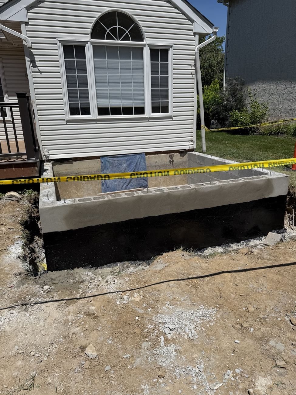 Concrete Block Addition Foundation & Crawl Space project photo 3